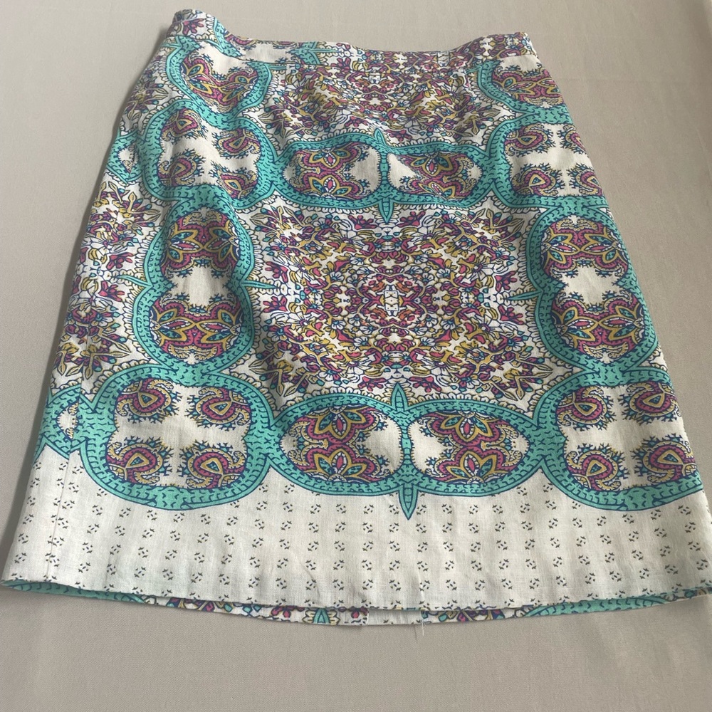 Anthropologie Maeve multi color skirt